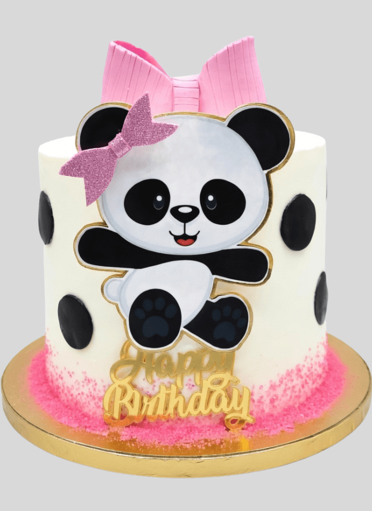 Excellent Baby Panda Cake