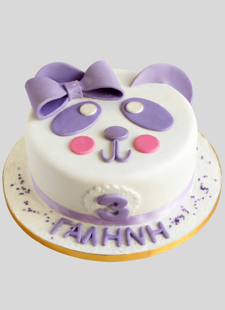 Fair Baby Panda Cake