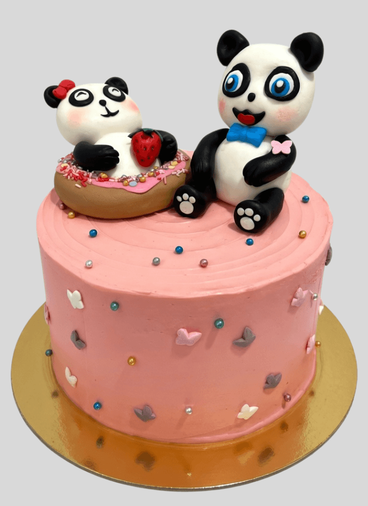 Fetching Baby Panda Cake