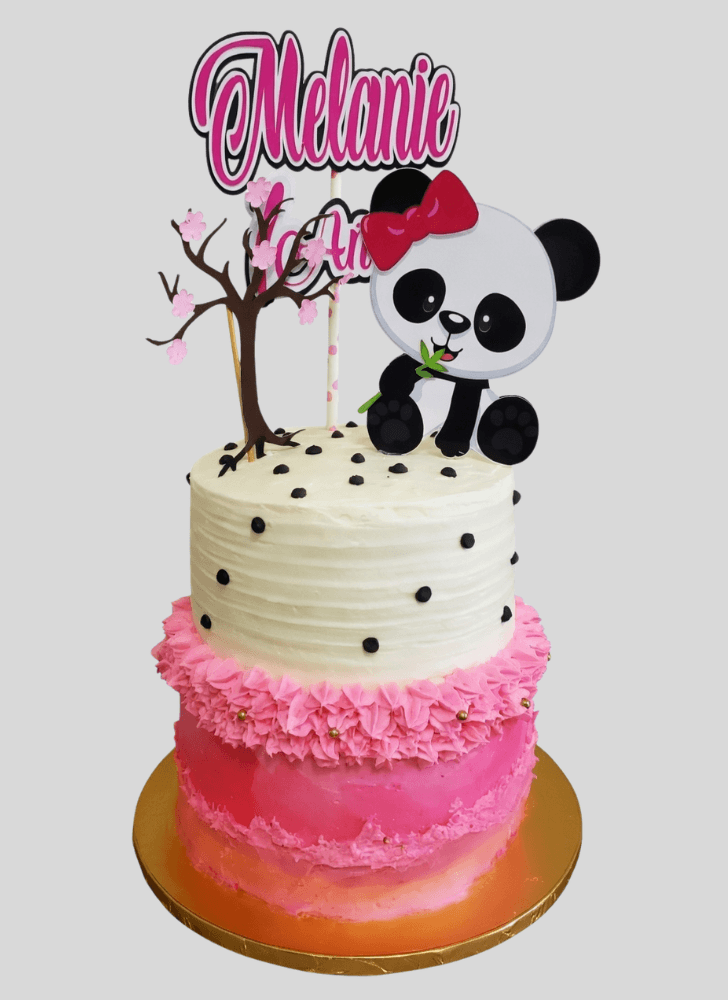 Fine Baby Panda Cake