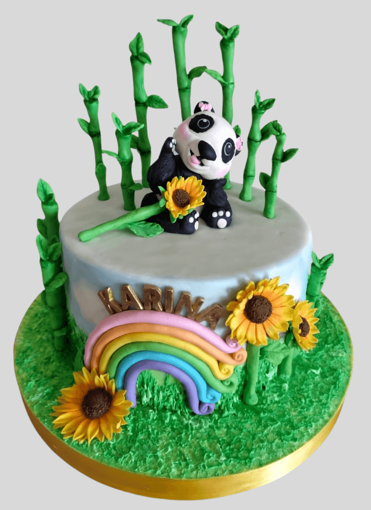 Magnificent Baby Panda Cake