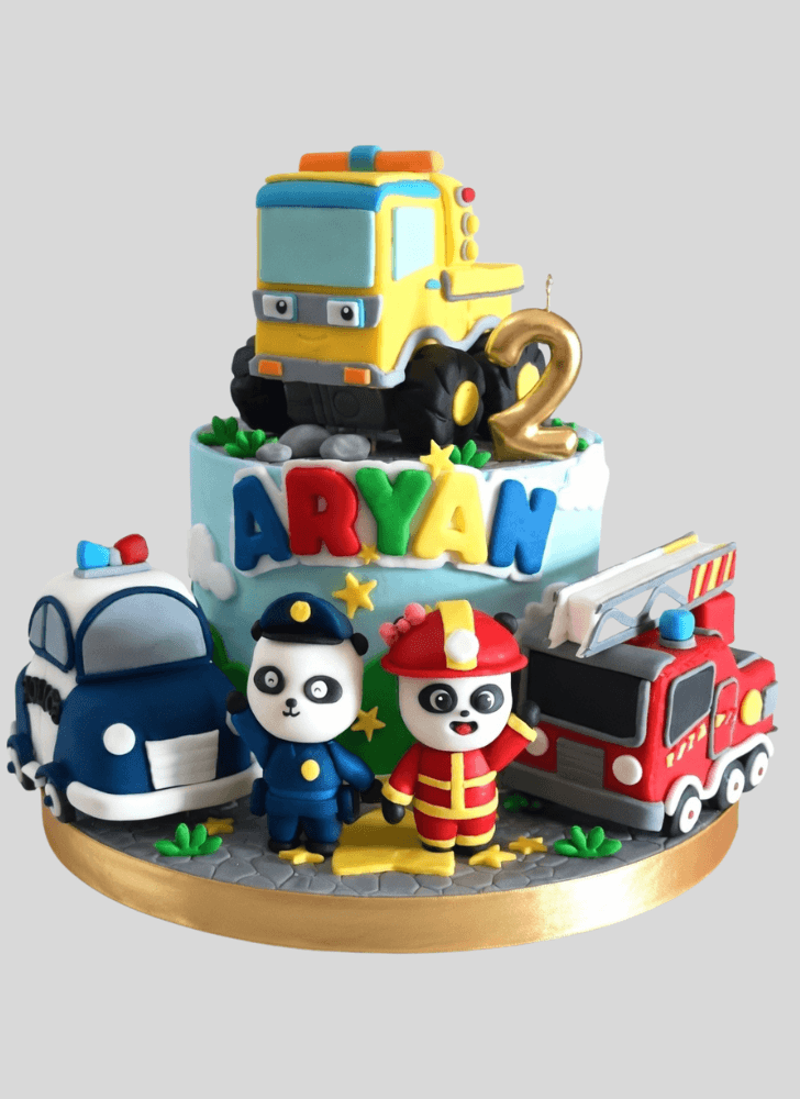 Marvelous Baby Panda Cake