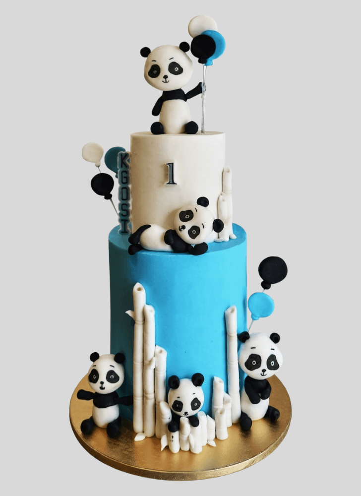Radiant Baby Panda Cake