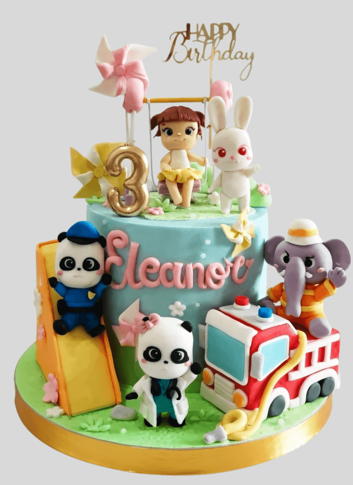 Refined Baby Panda Cake