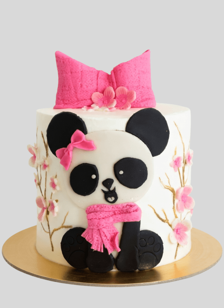 Slightly Baby Panda Cake
