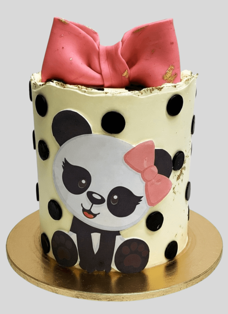 Stunning Baby Panda Cake