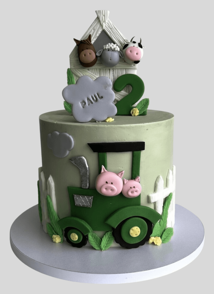 Adorable Farm Cake