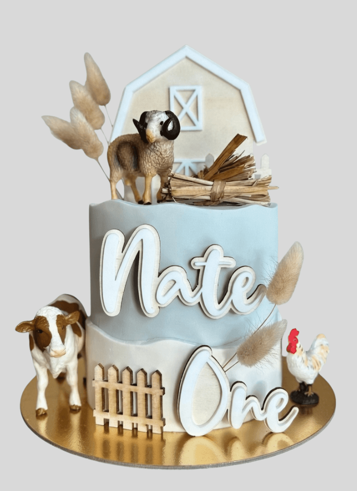 Alluring Farm Cake