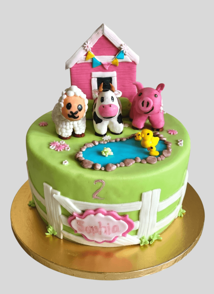 Angelic Farm Cake