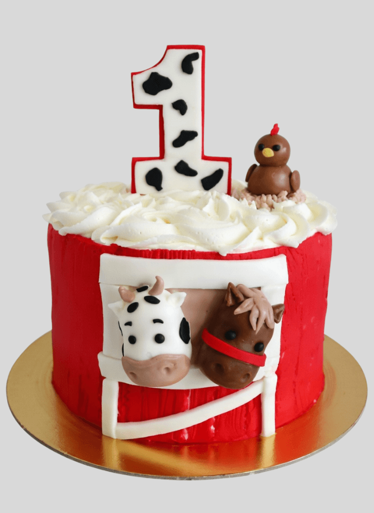 Bewitching Farm Cake