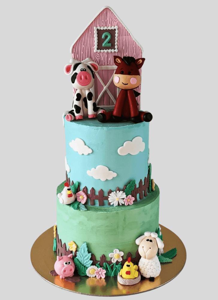 Captivating Farm Cake