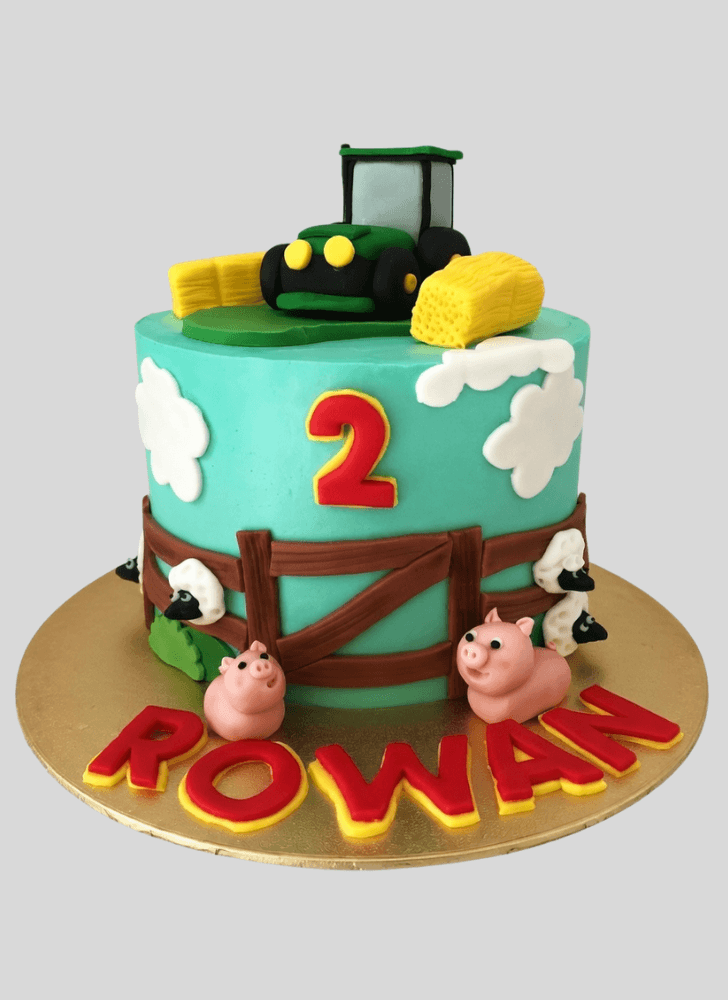 Cute Farm Cake