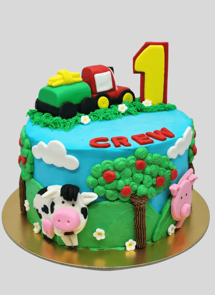 Delicate Farm Cake