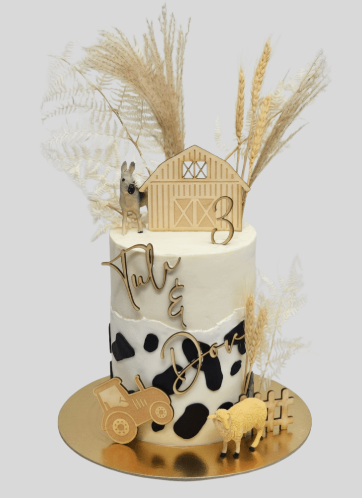 Enticing Farm Cake