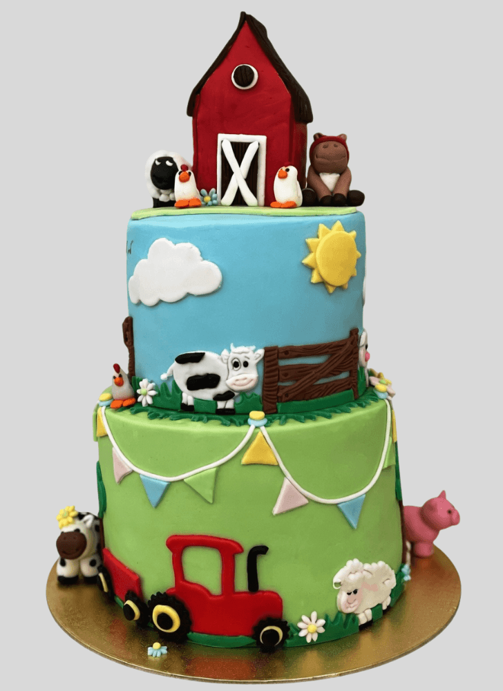 Exquisite Farm Cake