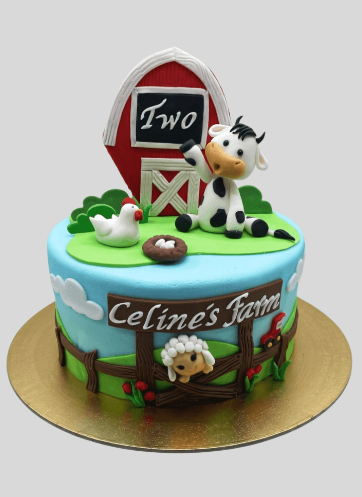 Good Looking Farm Cake