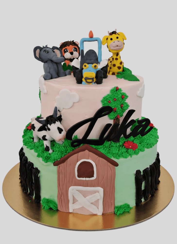 Graceful Farm Cake