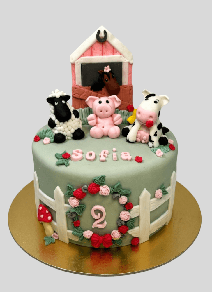 Refined Farm Cake