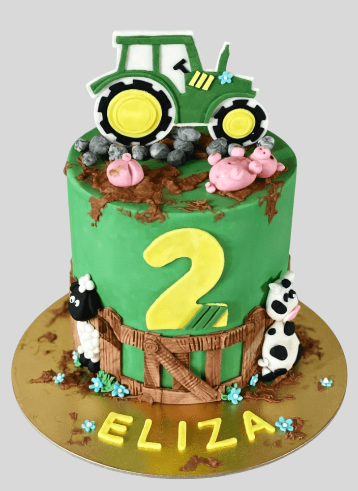 Resplendent Farm Cake