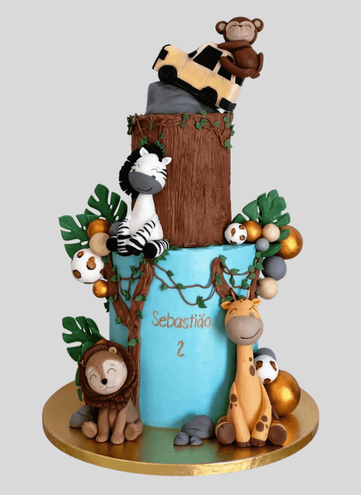 Alluring Jungle Cake