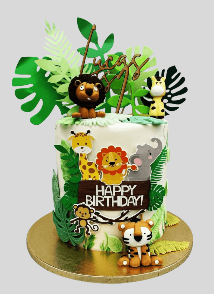 Appealing Jungle Cake