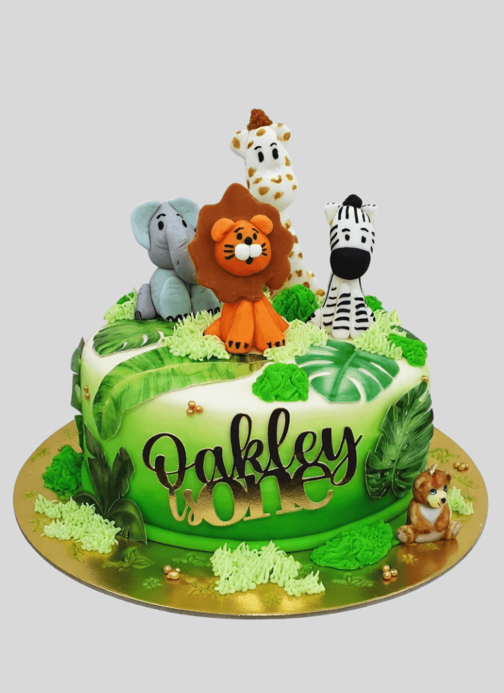 Charming Jungle Cake