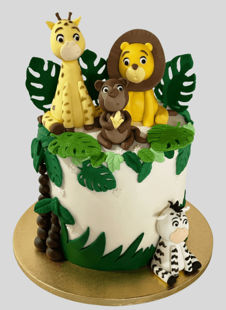 Classy Jungle Cake