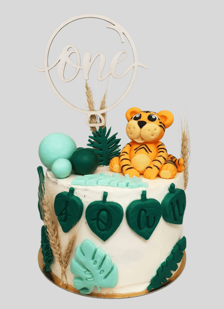 Elegant Jungle Cake