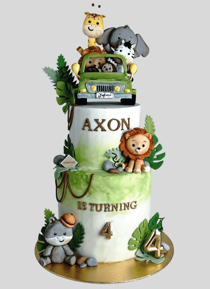 Radiant Jungle Cake