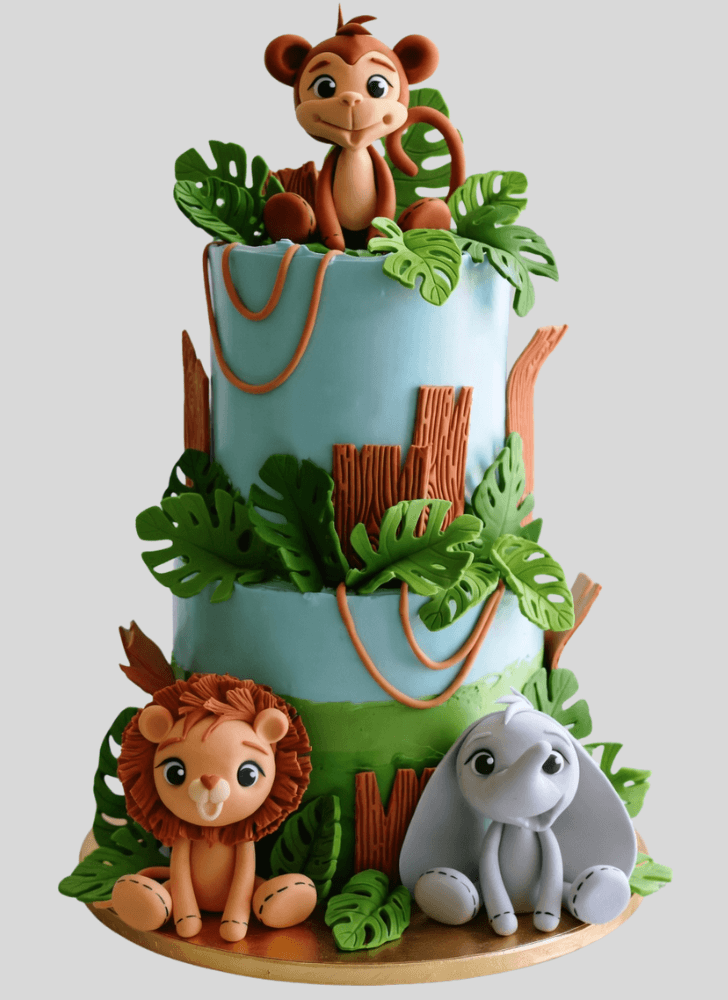 Resplendent Jungle Cake