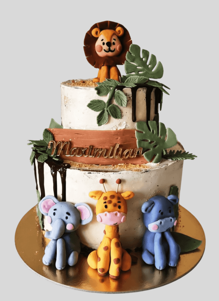 Stunning Jungle Cake