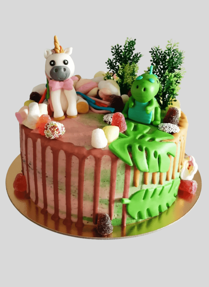Adorable Magical Unicorn Cake