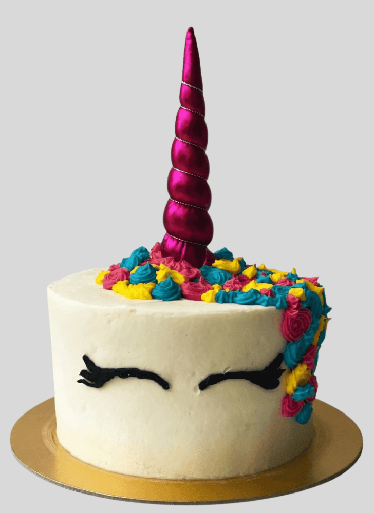 Appealing Magical Unicorn Cake