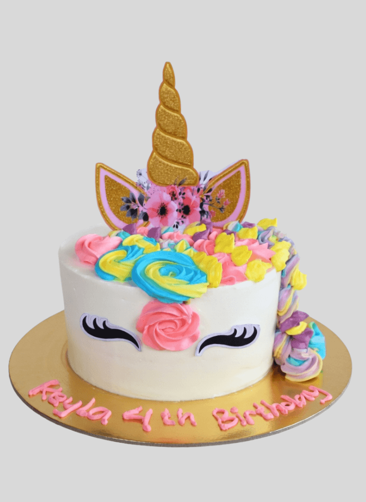 Dazzling Magical Unicorn Cake