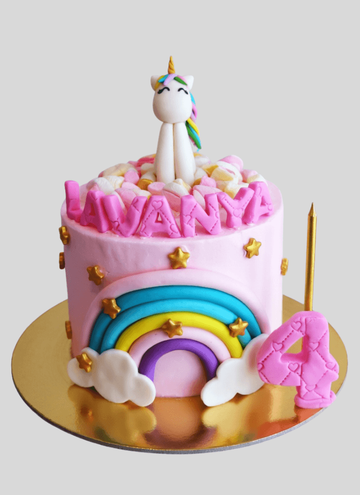 Enthralling Magical Unicorn Cake