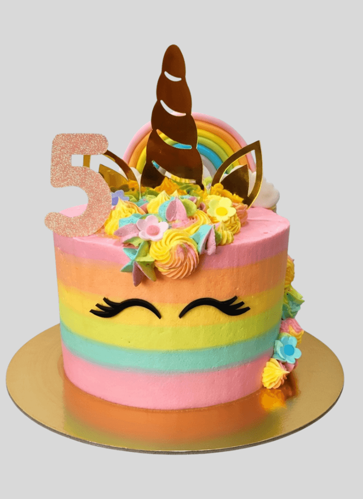 Exquisite Magical Unicorn Cake