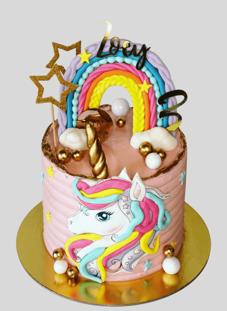 Good Looking Magical Unicorn Cake