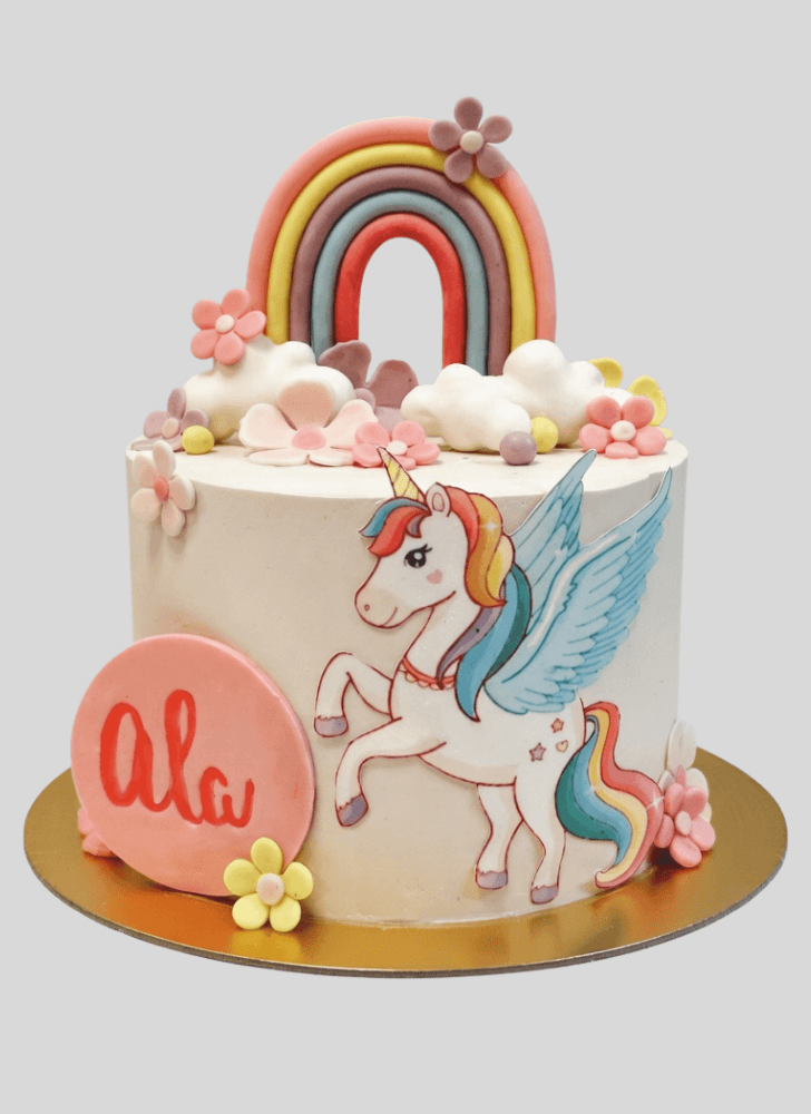 Handsome Magical Unicorn Cake