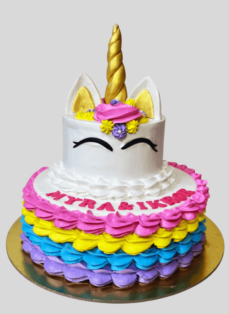 Nice Magical Unicorn Cake