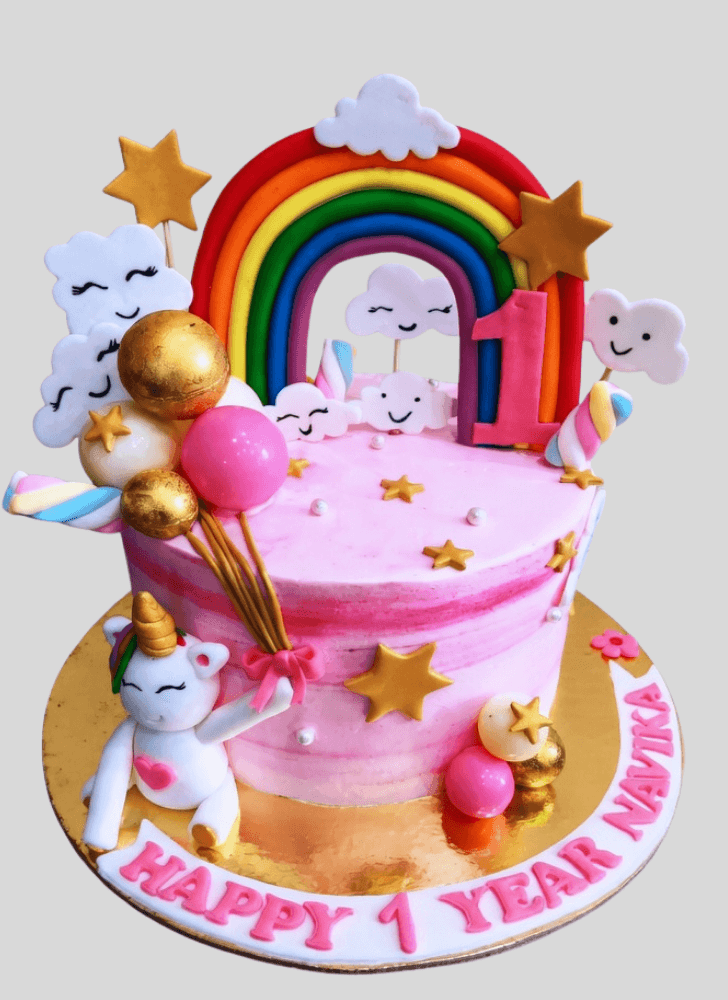 Pretty Magical Unicorn Cake