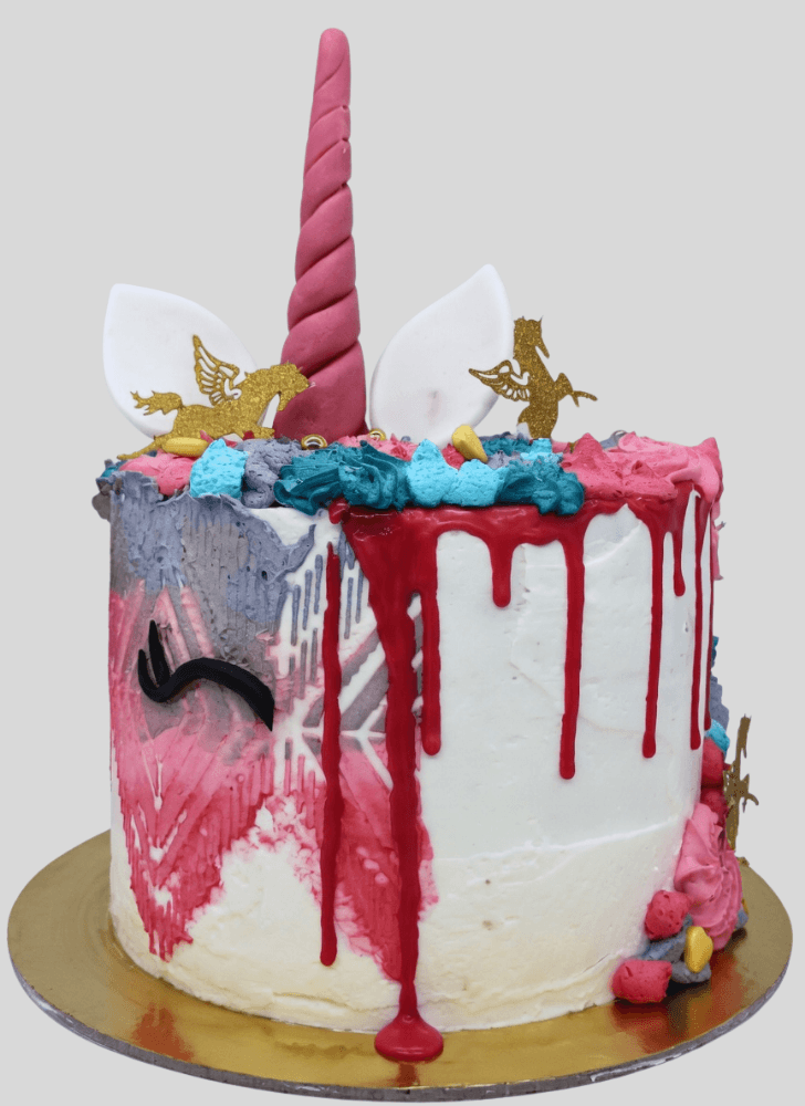 Ravishing Magical Unicorn Cake