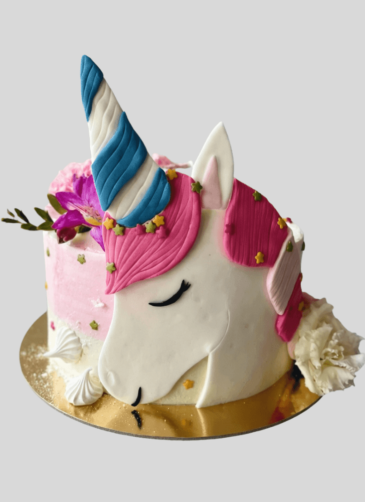 Shapely Magical Unicorn Cake