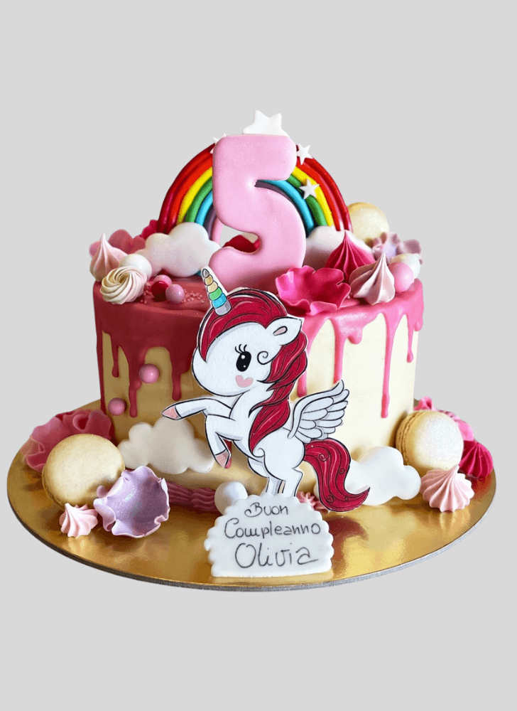 Superb Magical Unicorn Cake