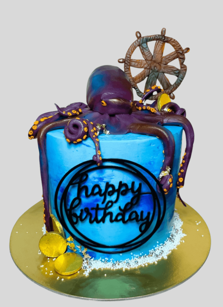 Appealing Octopus Cake