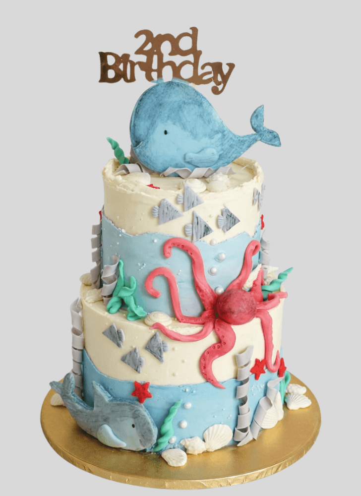 Beauteous Octopus Cake