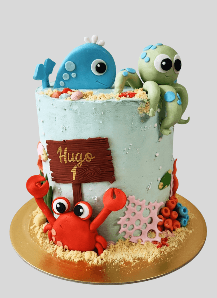 Bewitching Octopus Cake