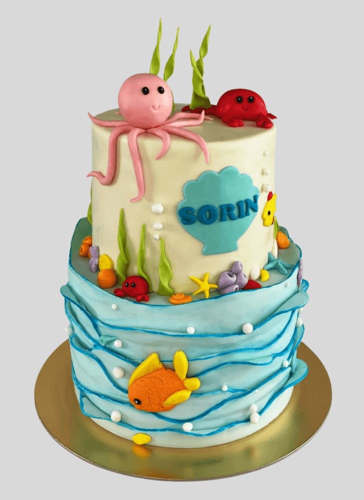 Captivating Octopus Cake