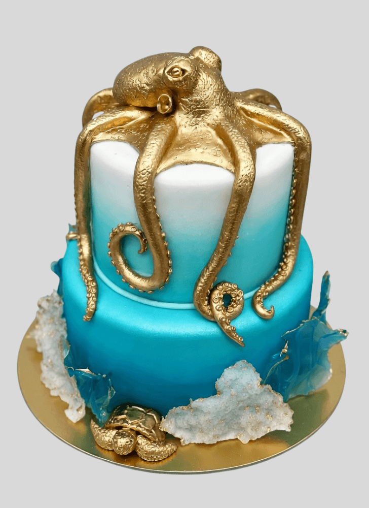 Charming Octopus Cake