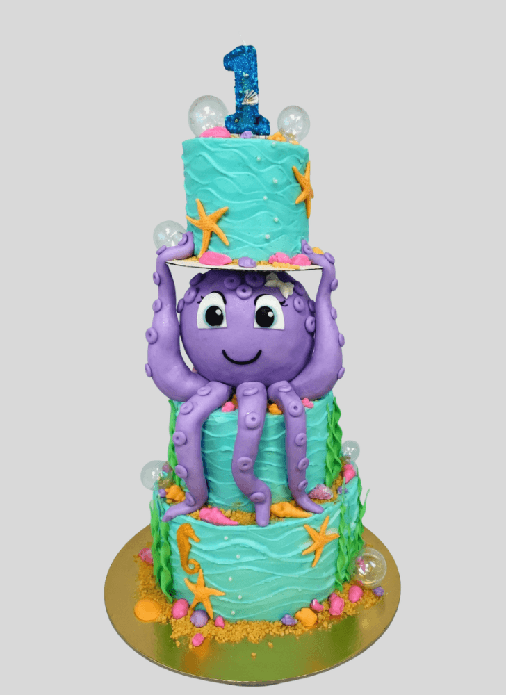 Cute Octopus Cake