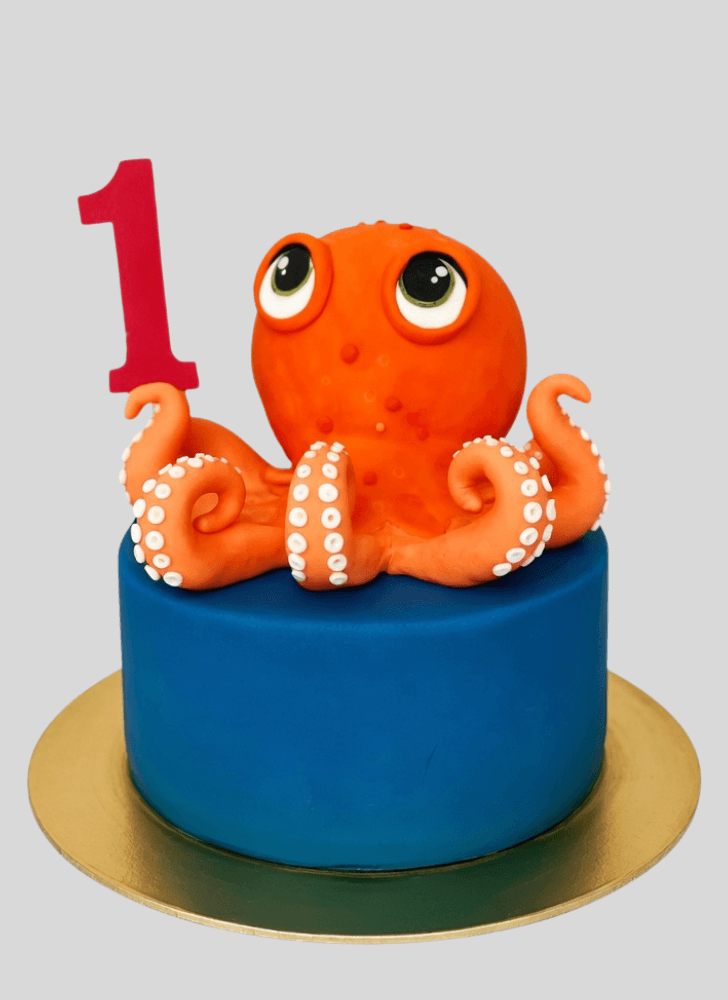 Delicate Octopus Cake